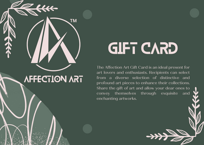 Affection Art Gift Card