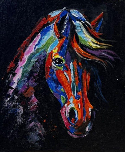 Horse painting- Affection Art